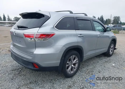 2016 Toyota Highlander Le/Le Plus from USA, damaged, VIN 5TDBKRFH5GS283877